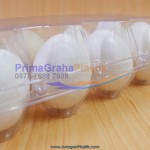 Box Plastik Telur 10 Sekat – Terdapat Kancing Pengunci (Stock : Indent)